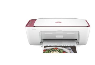 Imprimante multifonction HP DeskJet 2823e Blanc et rose Elig…