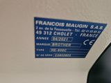 a picture of a close up of a label on a refrigerator