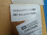 a piece of paper taped to the side of a box