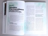an open book with a picture of a person on it