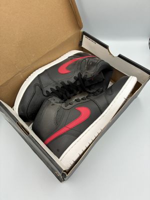nike air jordan 1 mid black gym shoes size us 9 5
