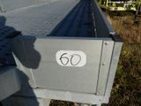 a close up of a metal box with a number on it