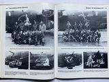 a book with pictures of a group of people in military uniforms