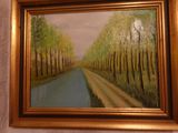 a picture of a painting hanging on the wall