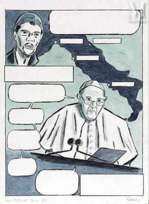 FERRARIS, Andrea (Né en 1966) La Revue Dessinée Italia, Uno …