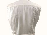 an image of a white vest on a mannequin mannequin