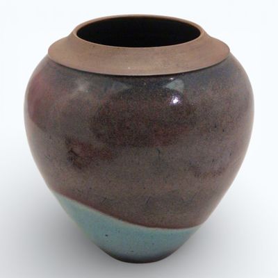 Patrick ROLLET (XX-XXIème) Vase en céramique émaillée, signé…