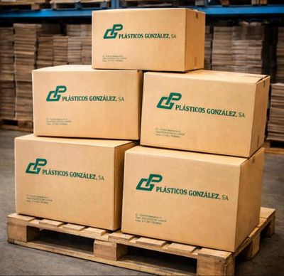 Lot de cinq gros cartons de matériel et marchandises neuf su…
