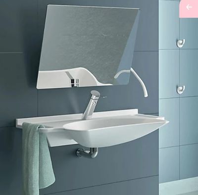 Miroir inclinable avec levier PMR 510201N Delabie -NEUF reto…