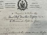 an old document with a picture of a man on it