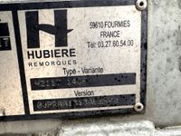 LIEU DE STOCKAGE : Rennes - HUBIERE - REMORQUE PORTE ENGIN 1… (photo 2)