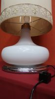 Lampe design balustre en verre opalin, h. (photo 3)