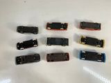 a lot of small toy cars that are on the table