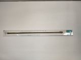 a picture of a white refrigerator door with a metal handle