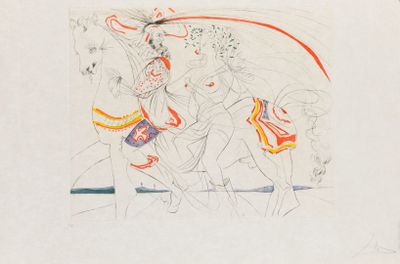 Salvador Dalí (1904-1989) Diane de Poitiers.