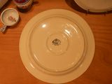 a picture of a table with plates and bowls on it