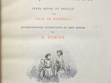 an old book with a picture of a couple of people on it