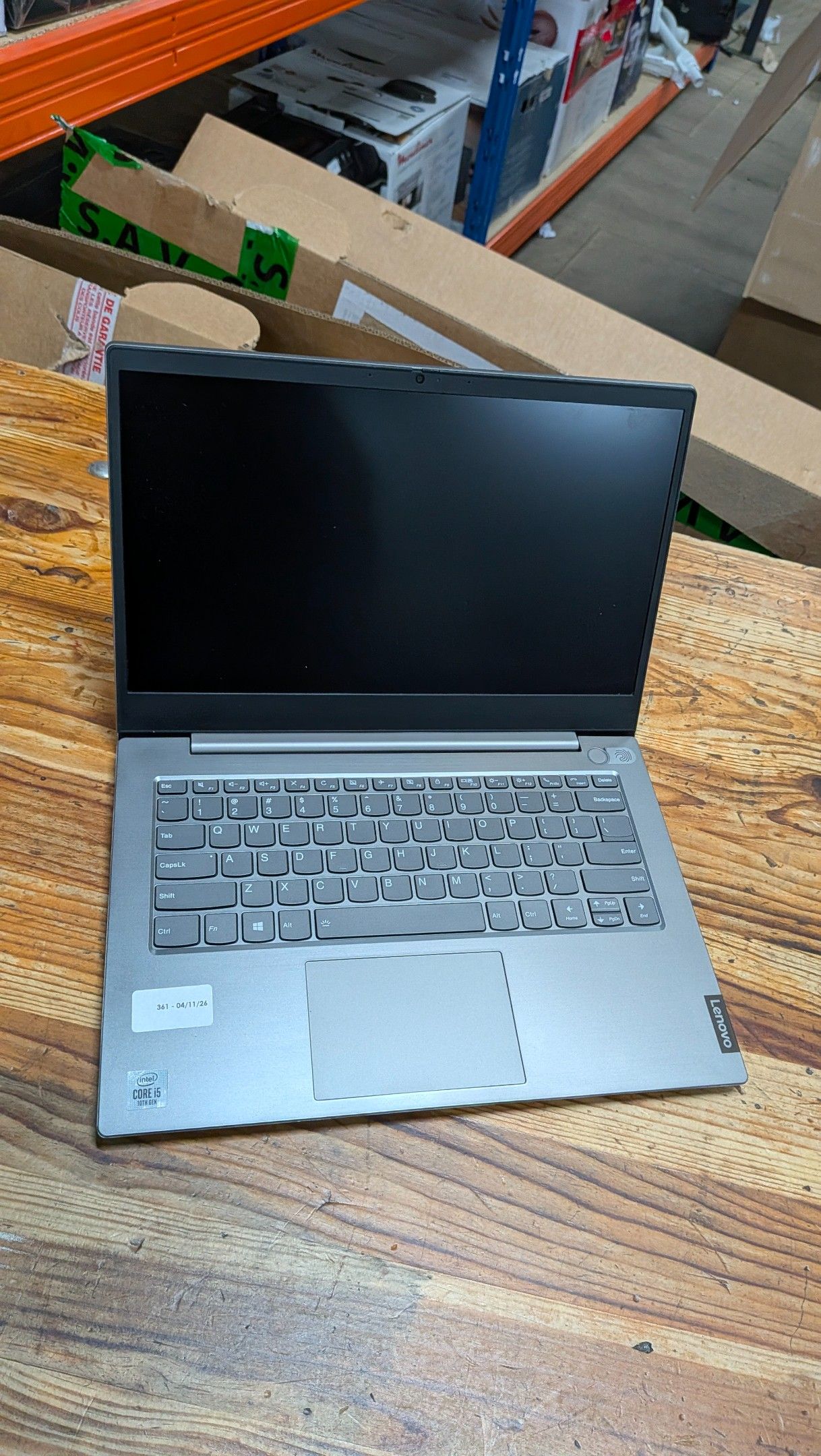 ORDINATEUR PORTABLE LENOVO THINKBOOK 14IML TVA RECUPERABLE