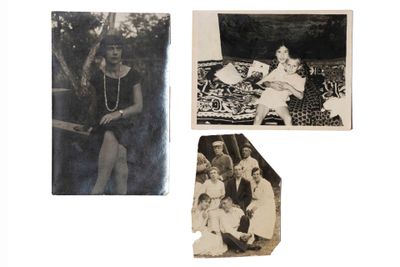 Ensemble de trois photographies de la famille RACHMANINOV Ph…