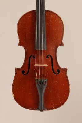 Lot de deux violons 3/4 Français XXème fait à Mirecourt, don…