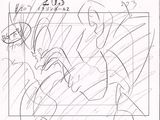 drawing of a man running in the rain in front of a clock