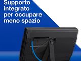 supporto integrato per occupare meno spazio