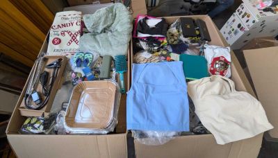 132 / 1 palette de 164 kg de mix (photophores, chapeau…