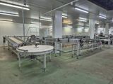 a large room with a lot of machines in it