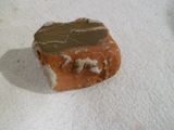 a piece of rock that is sitting on a table