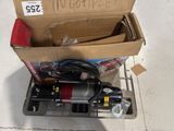 a box that has a winch in it on the ground