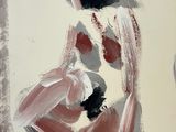 an image of a painting of a woman sitting in a chair