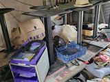 a lot of clutter in a room with a lot of stuff on the floor