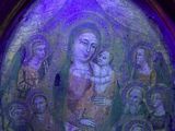 an image of a painting of a group of people in a church