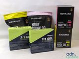 trois boîtes de gel Nutrazz Niroy, une boîte de gel Niroy, une boîte de gel Niroy et une boîte de Niro