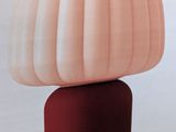 a picture of a lamp that is sitting on a table