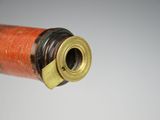 a close up view of a hose with nozzles on it
