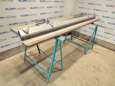 an image of a table with a piece of wood on it