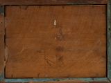 a picture of a wooden box with a handle on it