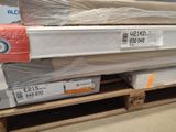 a stack of boxes that are sitting on a pallet
