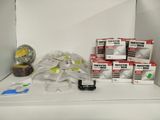 a lot of items that are sitting on a shelf