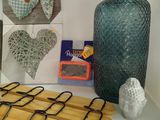 a lot of items that are sitting on a shelf