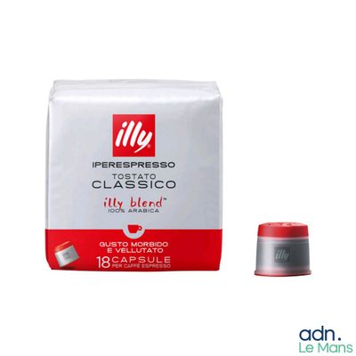 a bag of coffee sitting next to a cup of coffee