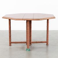 Atelier Jacques Leguennec, table à pieds repliables en imita… (photo 2)