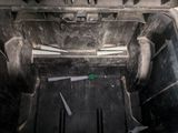 a view of the back end of a truck from the inside