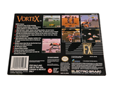 a back cover of a video game called vortexx