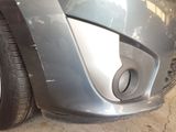 a close up view of a car ' s front bumper