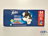 a box of felix cat food sitting on a table