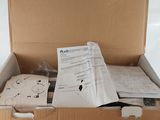 a cardboard box with a bunch of items inside of it