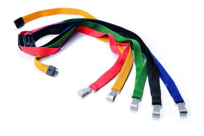 Lot de lacets textiles - DURABLE - Tour de cou avec mousquet…