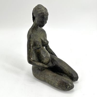 Alfred BLONDEL (1926-2023). Femme enceinte.